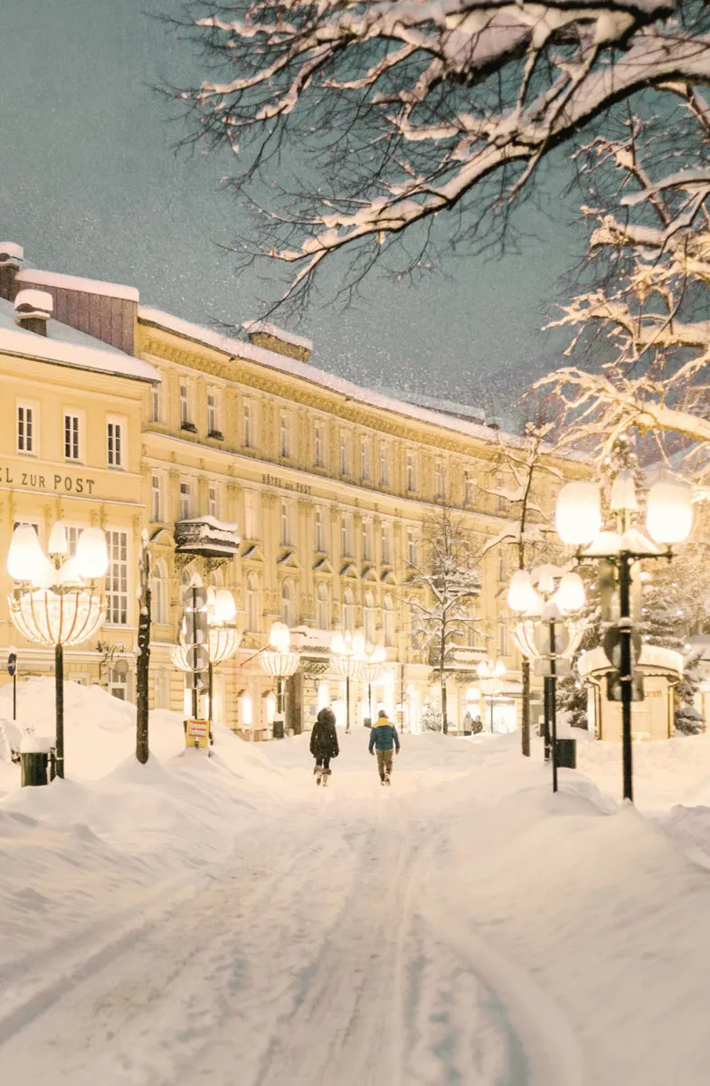 Wo der Schnee Geschichten flüstert