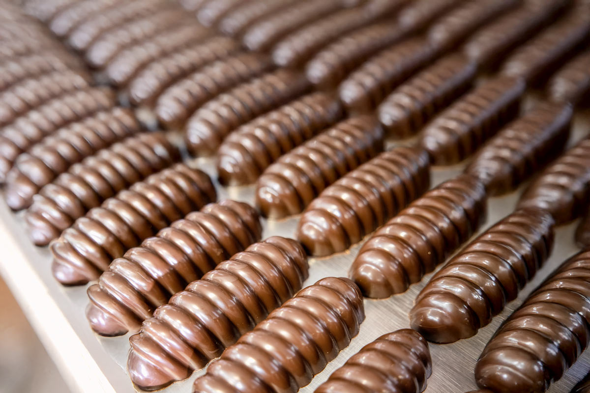 Several traditional Zaunerstollen from Konditorei Zauner in Bad Ischl